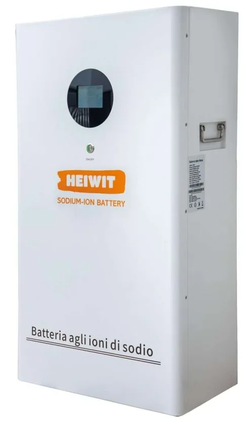 Sistema di accumulo Heiwit al sodio